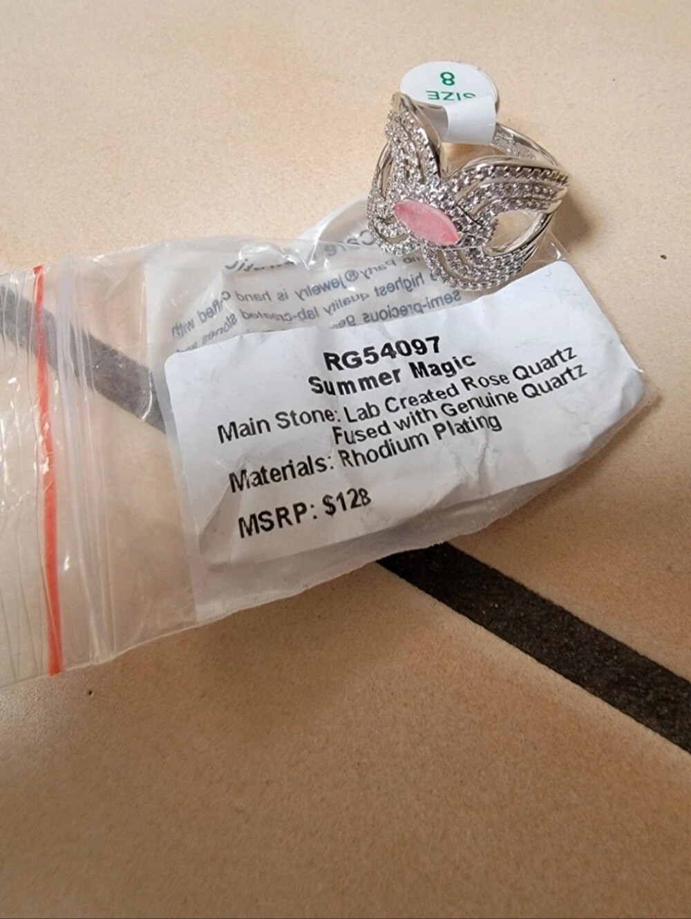 Bomb Party Ring Size 8 RG54097 Summer Magic